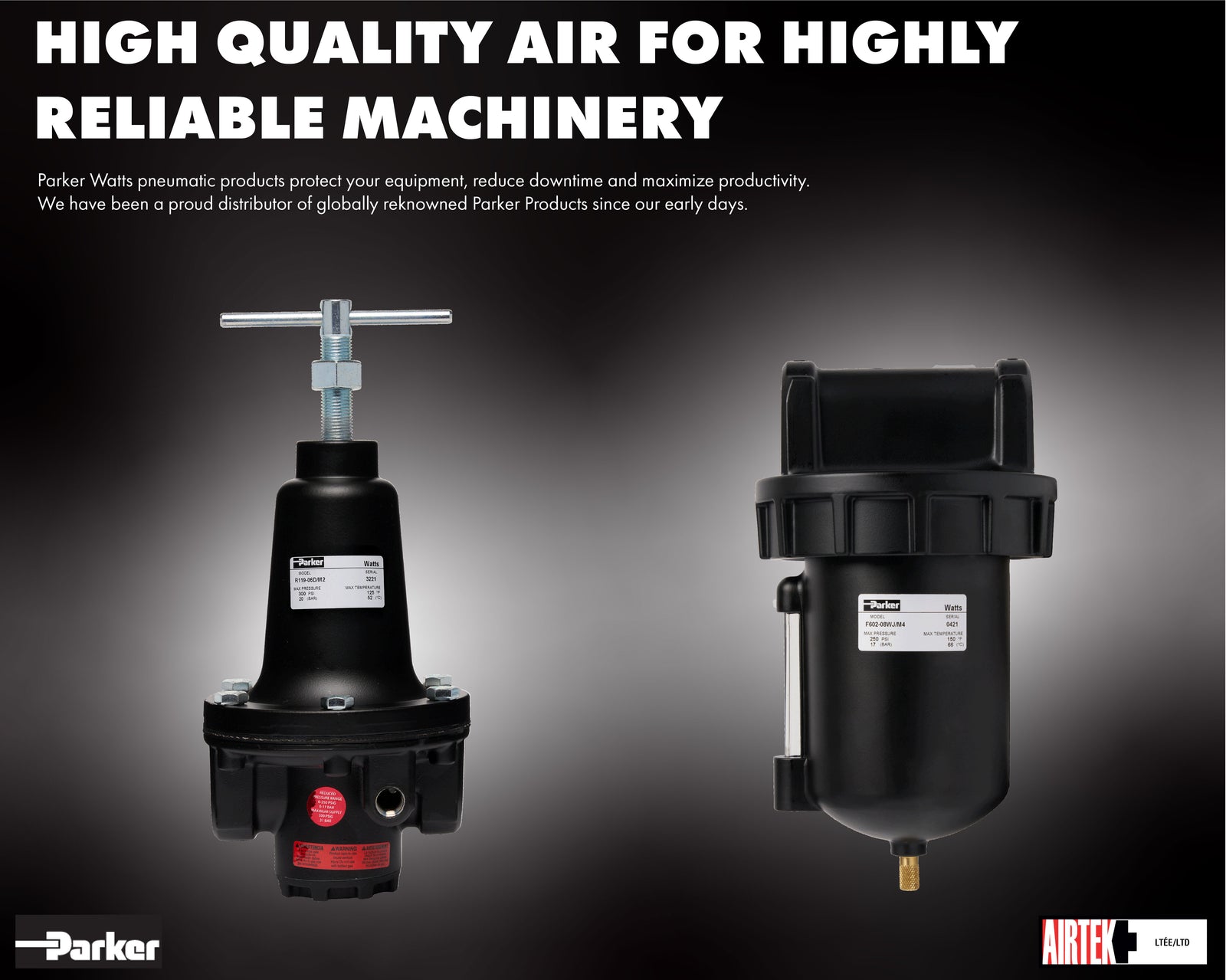 Parker Air Filters: Ensuring Clean Air for Optimal Performance - Airtek