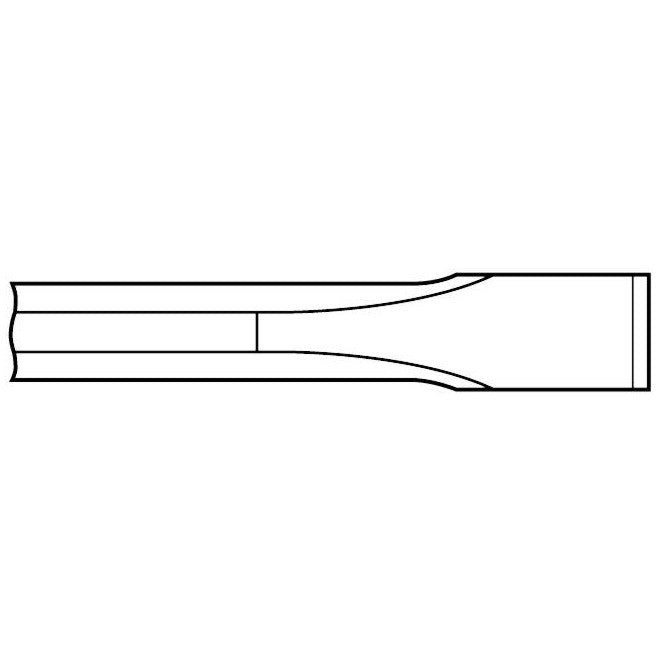 Chipping Hammer - .580 Hex Shank 3/4" Non-Collar 7/8" x 36" Flat Chisel - Airtek