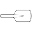 Paving Breaker - 1-1/8" x 6" Shank 5-1/2" x 6-1/2" Clay Spade Chisel - Airtek