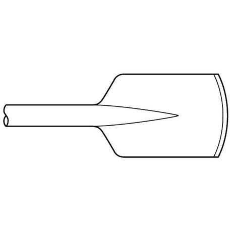 Paving Breaker - 1-1/4" x 6" Shank 4-1/2" x 6-1/2" Clay Spade Chisel - Airtek