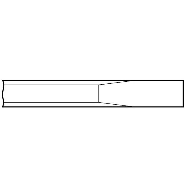 Rivet Buster - Standard Shank 7/8" x 12" Flat Chisel - Airtek