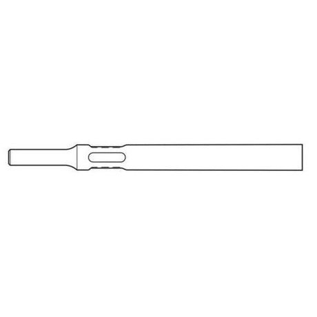 Zip Gun - Straight Punch Chisel .401 Shank Non-Turn Collar - Airtek