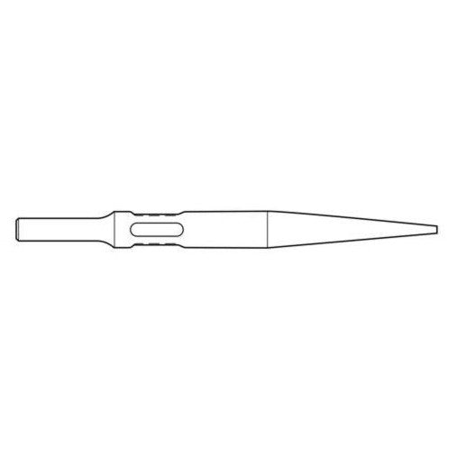 Zip Gun - Tapered Punch Chisel .401 Shank Non Turn Collar - Airtek