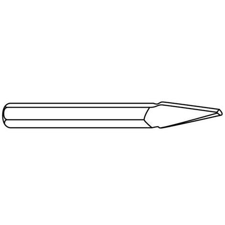 Hand & Punches - 1/8" x 5" Hand Round Nose Chisel - Airtek