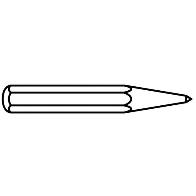 Hand & Punches - 3/8" x 6" Hand Center Punch - Airtek