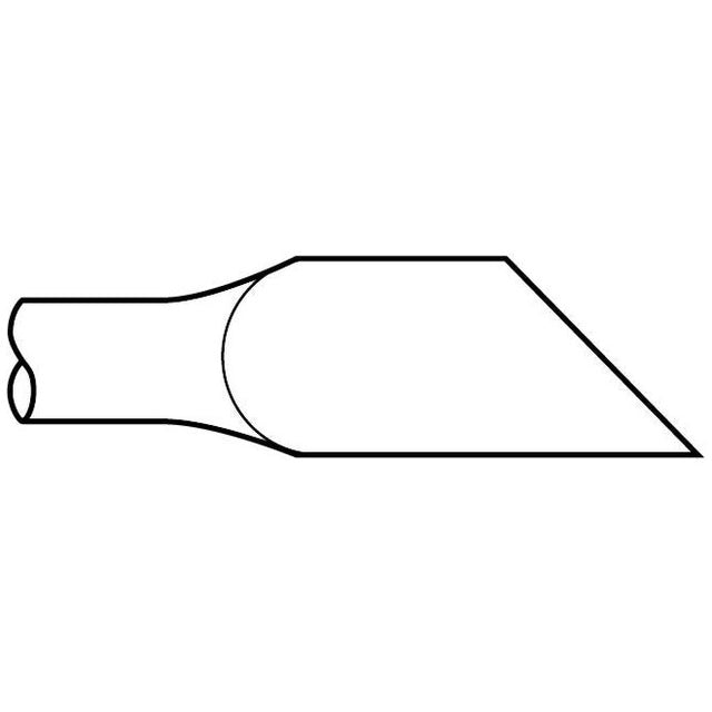 Electric Hammer - 5/8" Round Spline Style Shank 1-1/8" x 15" Seam Tool Chisel - Airtek