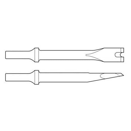 Zip Gun - Vee Chisel / Spot Weld Breaker .401 Shank Round Collar - Airtek