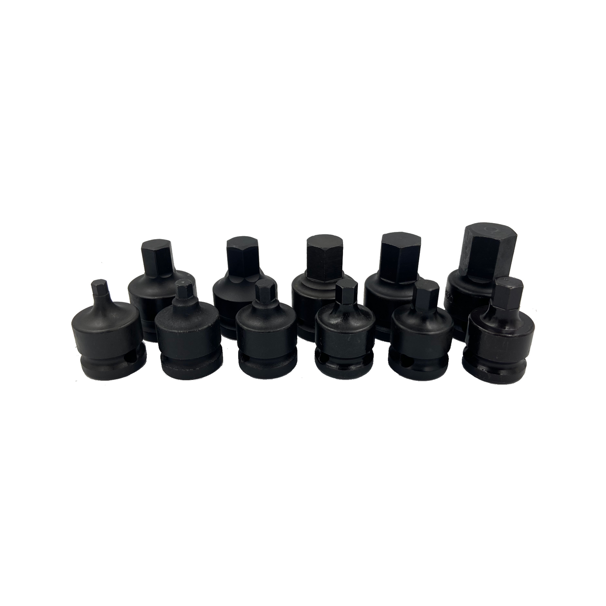 1/2 Inch Drive Allen Impact Set -11 piece Metric - 5mm to 19mm