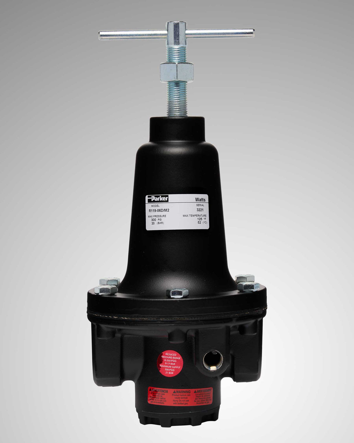 1/4" Standard Regulators 0-250 PSI - Airtek