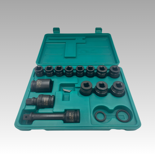 1/2 inch drive - 3/8 inch to 5 inch Impact Socket Set