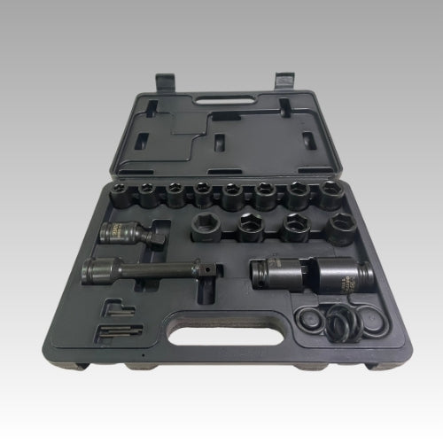 1/2 inch drive - 11mm to 27mm Impact Socket Set