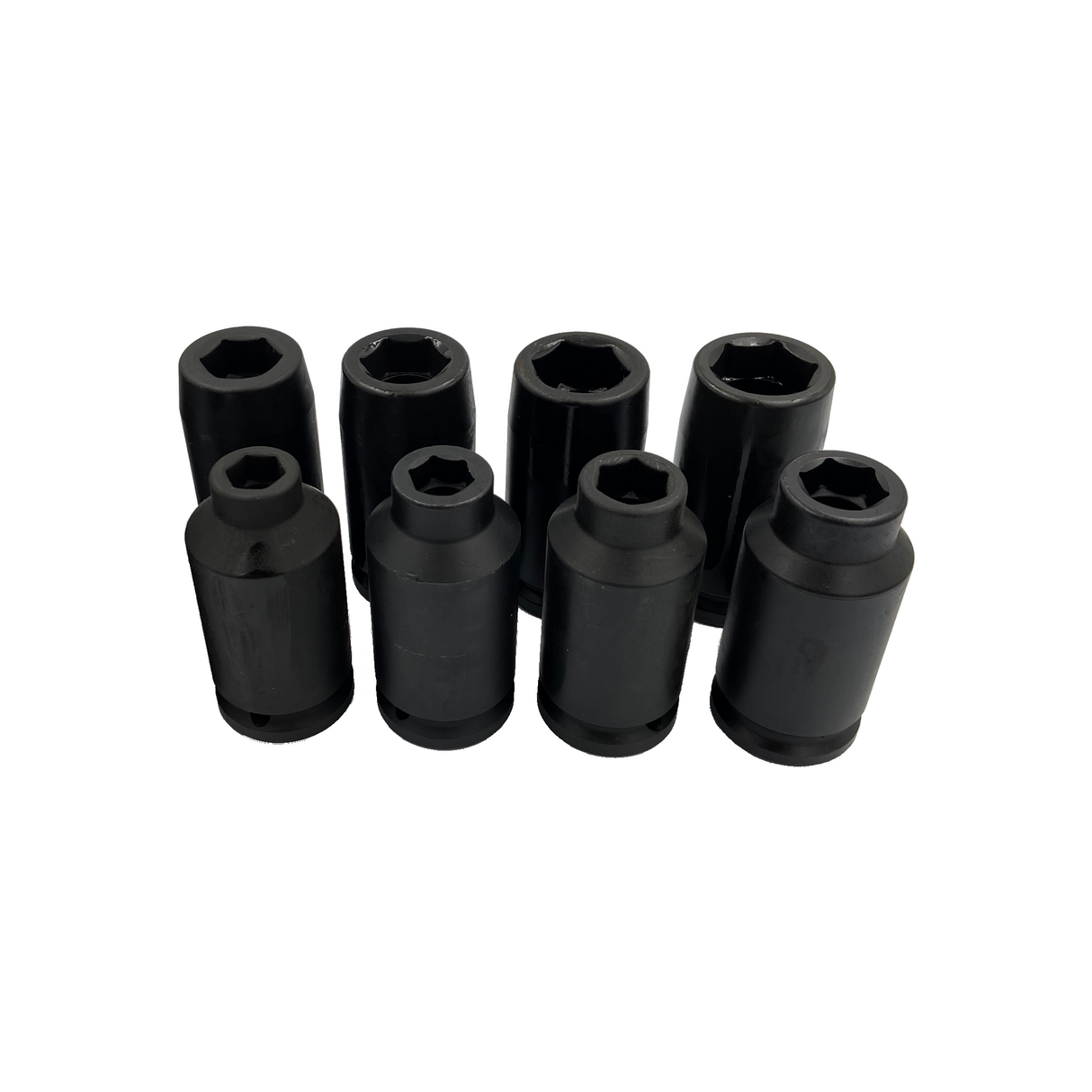 1 inch Drive Impact Socket Set Long - 8 pc Metric - 22 to 38