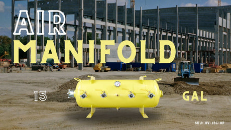 Airtek Air Manifolds: Built Tough for Construction & Industrial Jobsites