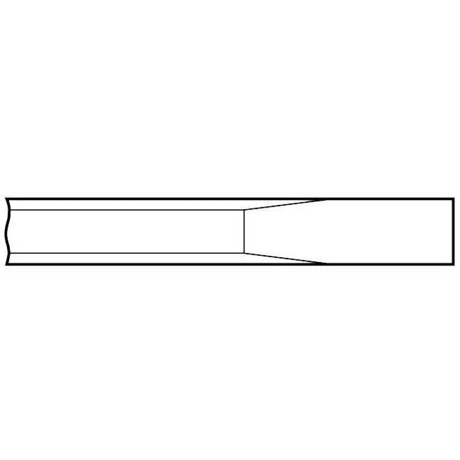 Rivet Buster - Jumbo Shank 15/16" x 9-1/2" Flat Chisel Concrete - Airtek