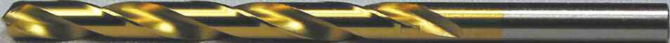 V x 5" avec revêtement TiN robuste - Forets de type 240-AN - Longueur Jobber