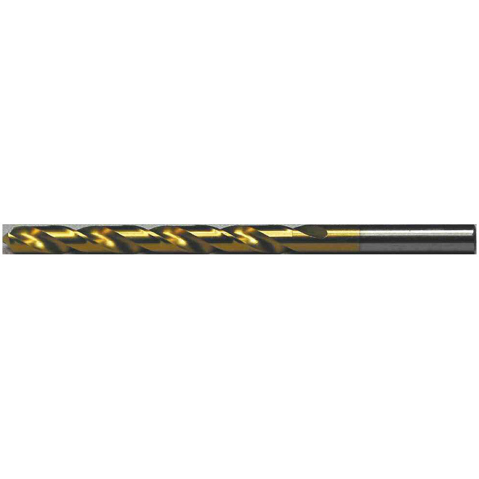 F x 4-1/8" TiN Coated - Type 240-BN Drills - Jobber Length - Airtek