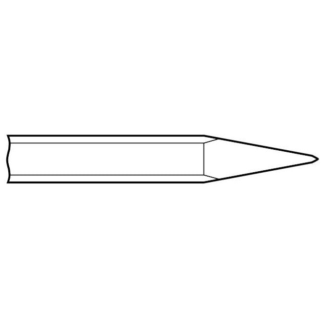 Rivet Buster - Standard Shank 12" Moil Point Chisel - Airtek