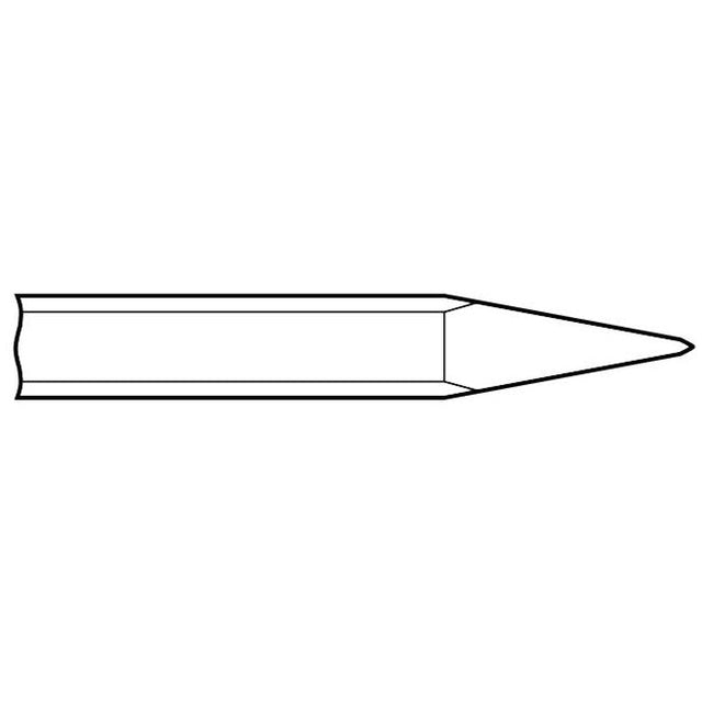 Rivet Buster - Standard Shank 12" Moil Point Chisel - Airtek