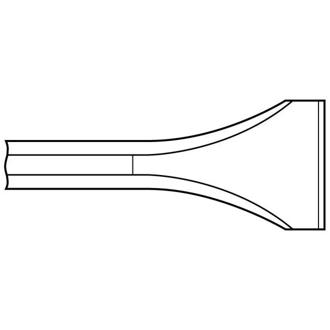 Chipping Hammer - .680 Round Shank Scaling Chisel