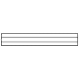 Chipping Hammer - .580 Hex Shank Blank Chisel
