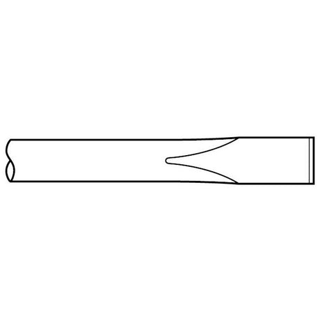 Chipping Hammer - .580 Hex Shank Round 1" x 36" Flat Chisel - Airtek