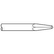 Chipping Hammer - .580 Hex Shank 7/8" Non-Collar 5/16" x 9" Diamond Point Chisel - Airtek
