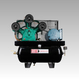 5 HP 30 Gallons Double Stage Horizontal Electric Industrial Air Compressor - Airtek