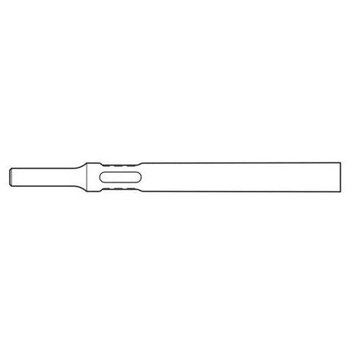 Zip Gun - Straight Punch Chisel .401 Shank Non-Turn Collar - Airtek