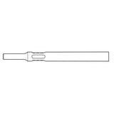 Zip Gun - Straight Punch Chisel .401 Shank Non-Turn Collar - Airtek