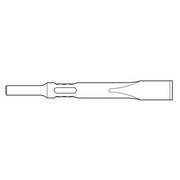 Zip Gun - 3/4" Flat Chisel 12" .401 Shank Non Turn Collar - Airtek