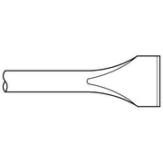Chipping Hammer - .580 Hex Shank Round 2" x 12" Scaling Chisel - Airtek