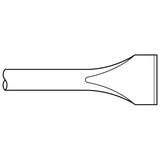Chipping Hammer - .680 Round Shank Scaling Chisel