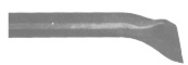 Flux de soudure - Burin angulaire de style Chicago pneumatique 1-3/8" x 12"