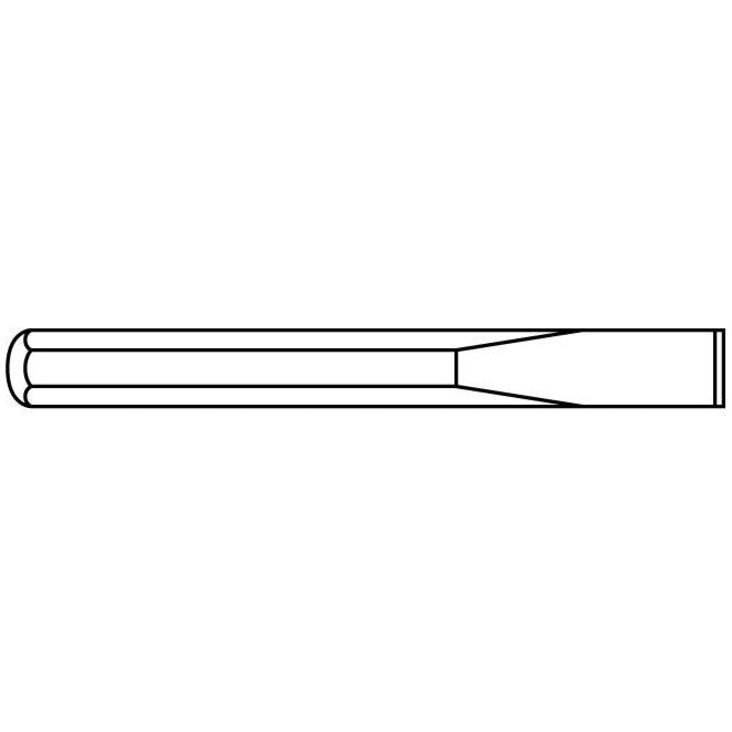 Hand & Punches - 1-1/8" x 12" Hand Flat Chisel - Airtek