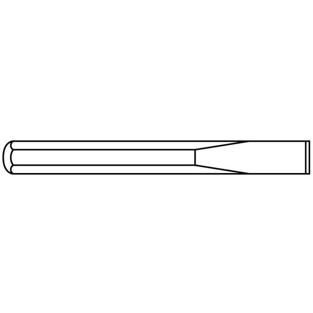 Hand & Punches - 1-1/8" x 12" Hand Flat Chisel - Airtek