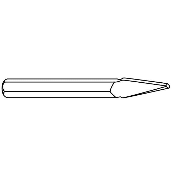 Hand & Punches - 3/16" x 6" Hand Round Nose Chisel - Airtek