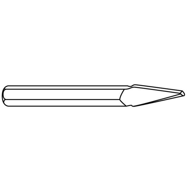 Hand & Punches - 3/16" x 6" Hand Round Nose Chisel - Airtek