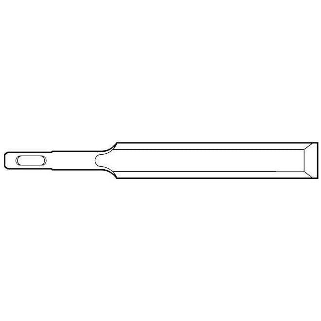 Electric Hammer - SDS Plus Style Shank 7" x 787" Wood Chisel - Airtek