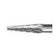 1/8" x 5/8" Standard SM-43 Miniature Carbide Burs - Airtek