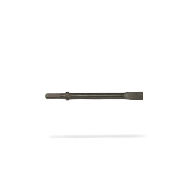 USN Chipper - Narrow Chisel - Hex Shank / Oval Collar - 9" - 138-0309