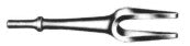 Zip Gun - 1" Fork Chisel .498 Shank Round Collar
