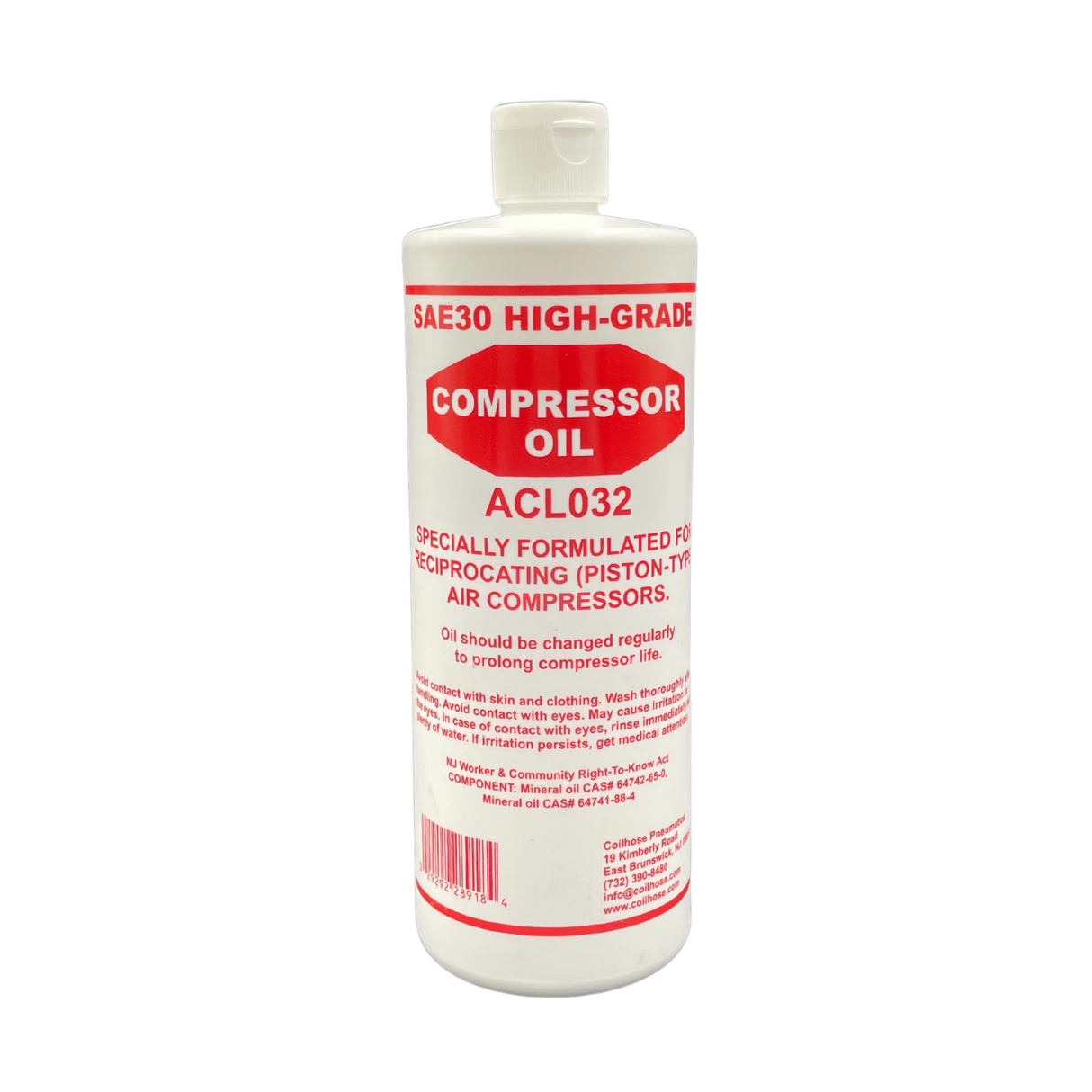 Air Compressor Oil - 30 oz