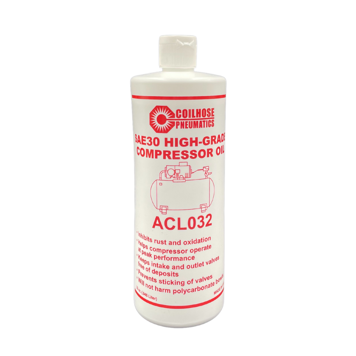 Air Compressor Oil - 30 oz