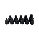Jeu de clés à chocs Allen 1/2 pouce - 11 pièces métriques - 5 mm à 19 mm