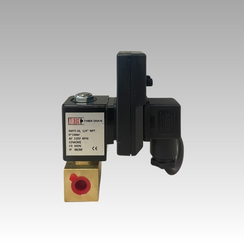 Electronic Timer Drain 1/4" - Airtek