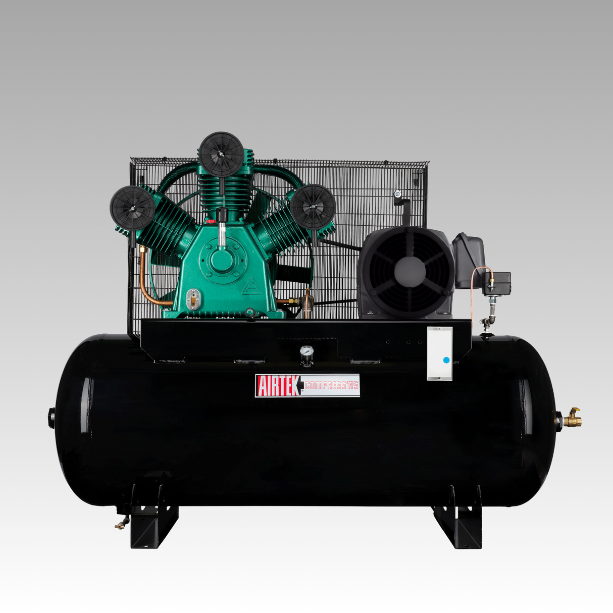 Horizontal Electric Industrial Air Compressor Series - with Magnetic Starter
