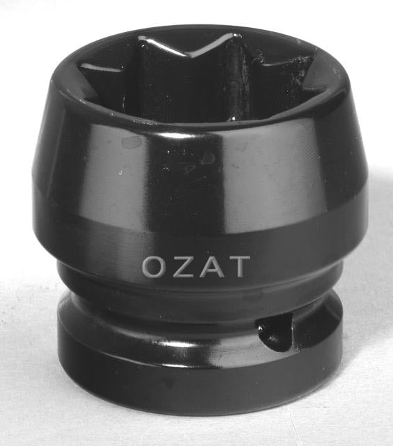 1" drive x 57mm-2-1/4" 8-point Regular Impact Socket