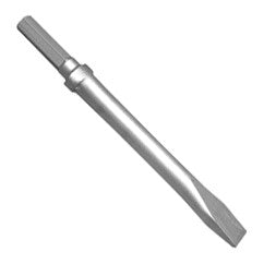 12" Narrow Chisel for .580" Hex Shank with Oval Collar