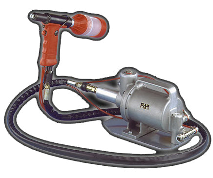 3/32" to 1/4" - 1/4" Alloy Only With Air Hydraulic-Pneumatic Riveter