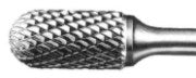 3/16" x 5/8" Standard SC-14 Cylindrical Radius End Cobalt Burs